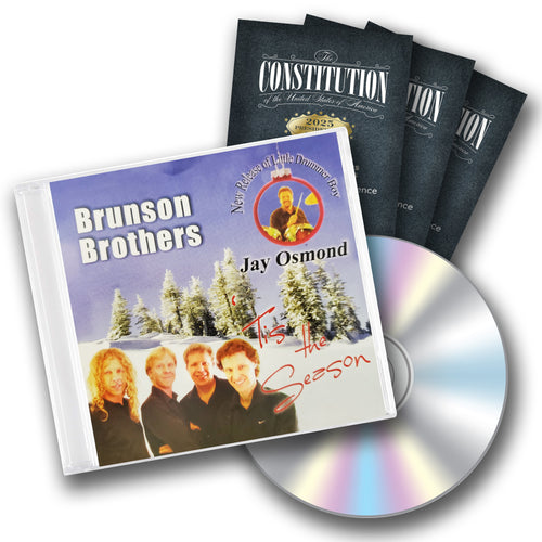 Christmas Bundle - 40 Pocket Constitution Books + 2 CDs