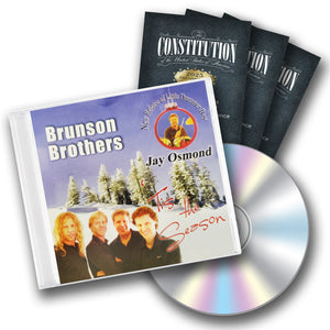Christmas Bundle - 40 Pocket Constitution Books + 2 CDs