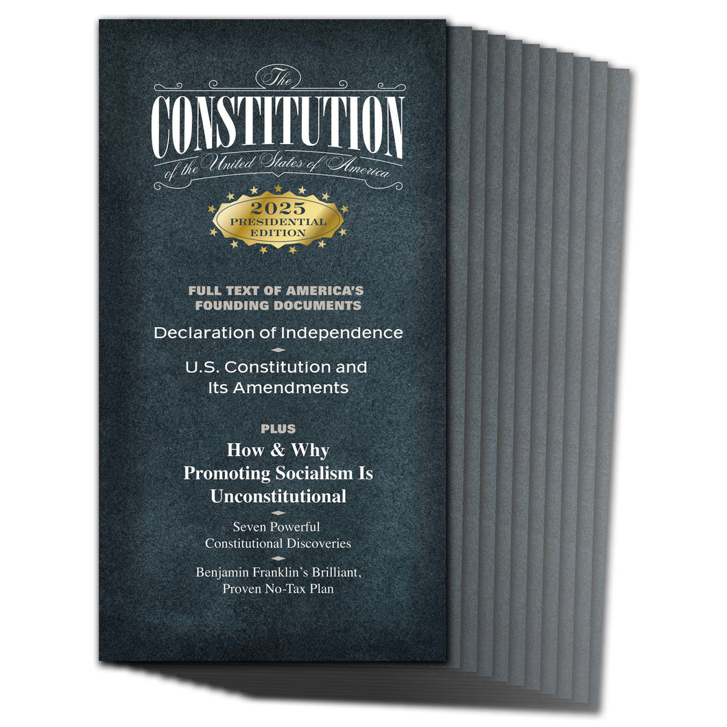 Christmas Bundle of 40 Pocket Contitution Books